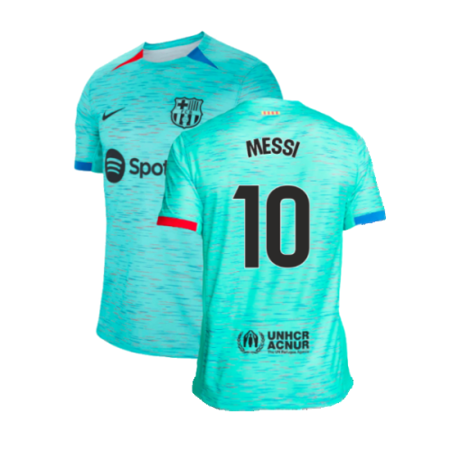 2023-2024 Barcelona Third Shirt (Messi 10)