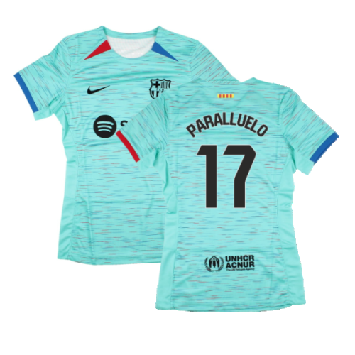 2023-2024 Barcelona Third Shirt (Womens) (Paralluelo 17)