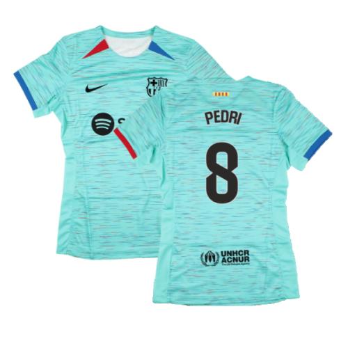 2023-2024 Barcelona Third Shirt (Womens) (Pedri 8)