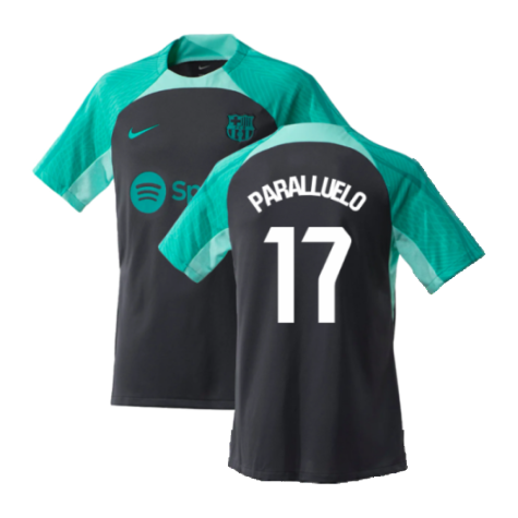 2023-2024 Barcelona Training Shirt (Thunder) (Paralluelo 17)