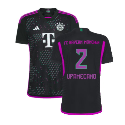 2023-2024 Bayern Munich Authentic Away Shirt (Upamecano 2)