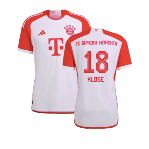 2023-2024 Bayern Munich Authentic Home Shirt (Klose 18)