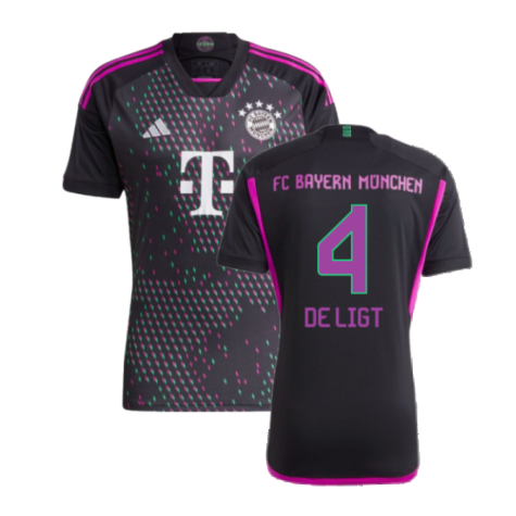 2023-2024 Bayern Munich Away Shirt (De Ligt 4)