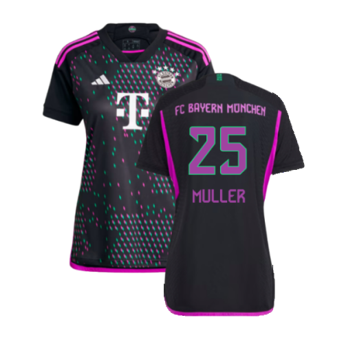 2023-2024 Bayern Munich Away Shirt (Ladies) (Muller 25)