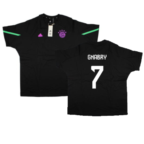 2023-2024 Bayern Munich D4GMD Tee (Black) (Gnabry 7)