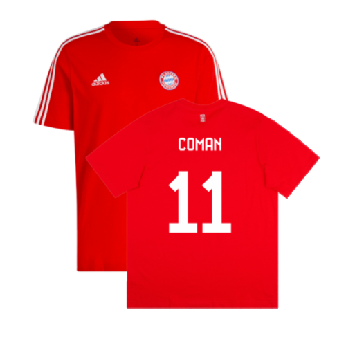 2023-2024 Bayern Munich DNA Tee (Red) (Coman 11)