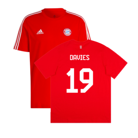 2023-2024 Bayern Munich DNA Tee (Red) (Davies 19)