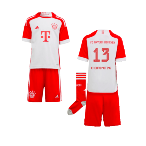 2023-2024 Bayern Munich Home Mini Kit (Choupo Moting 13)