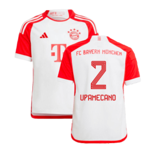 2023-2024 Bayern Munich Home Shirt (Kids) (Upamecano 2)