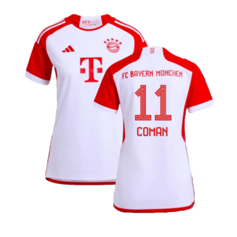 2023-2024 Bayern Munich Home Shirt (Ladies) (Coman 11)