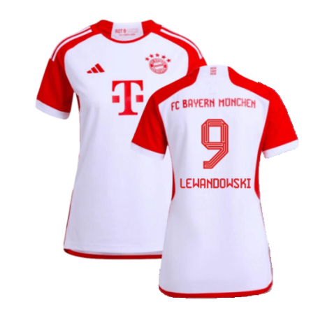 2023-2024 Bayern Munich Home Shirt (Ladies) (Lewandowski 9)