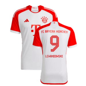 2023-2024 Bayern Munich Home Shirt (Lewandowski 9)