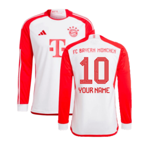 2023-2024 Bayern Munich Long Sleeve Home Shirt