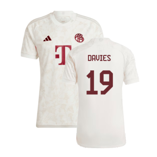 2023-2024 Bayern Munich Third Shirt (Davies 19)