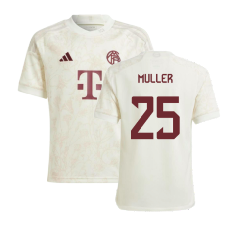 2023-2024 Bayern Munich Third Shirt (Kids) (Muller 25)