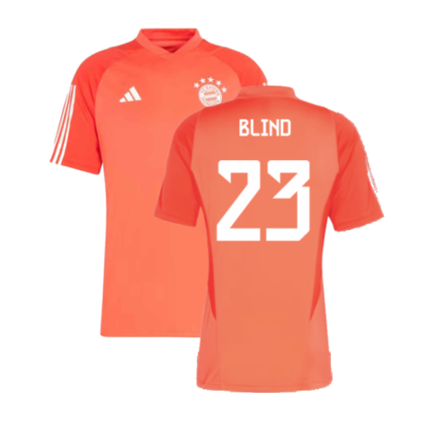 2023-2024 Bayern Munich Training Jersey (Red) (Blind 23)