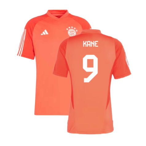 2023-2024 Bayern Munich Training Jersey (Red) (Kane 9)