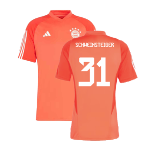 2023-2024 Bayern Munich Training Jersey (Red) (Schweinsteiger 31)