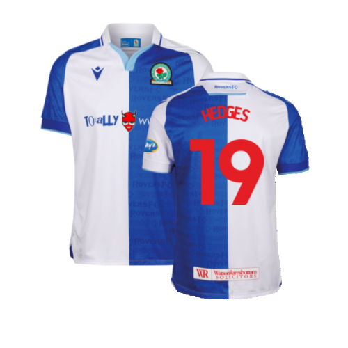 2023-2024 Blackburn Rovers Home Shirt (Hedges 19)