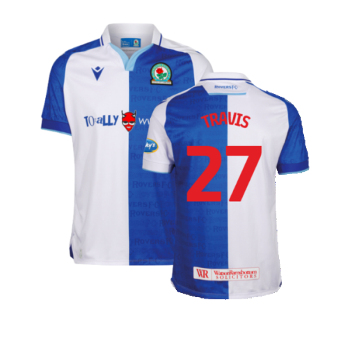 2023-2024 Blackburn Rovers Home Shirt (Travis 27)