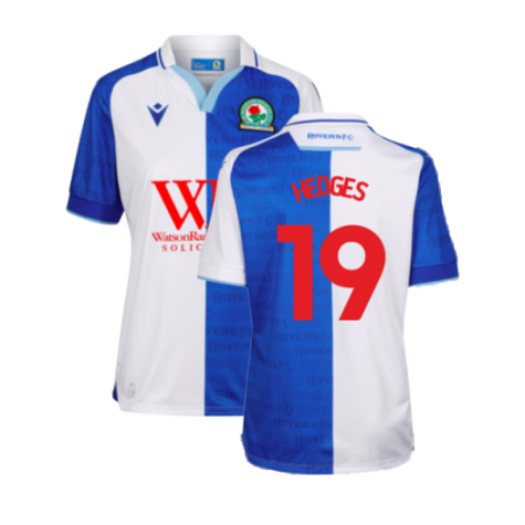 2023-2024 Blackburn Rovers Home Shirt (Womens) (Hedges 19)