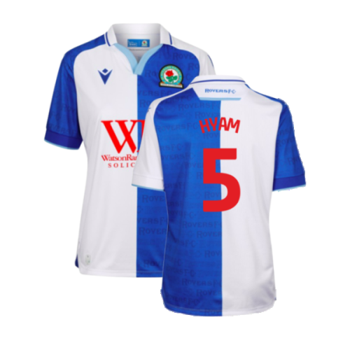 2023-2024 Blackburn Rovers Home Shirt (Womens) (Hyam 5)