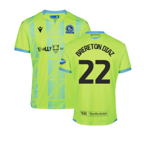 2023-2024 Blackburn Rovers Third Shirt (Brereton Diaz 22)