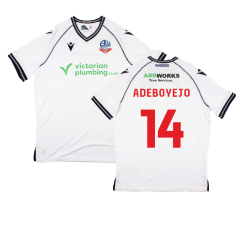 2023-2024 Bolton Wanderers Home Shirt (Adeboyejo 14)