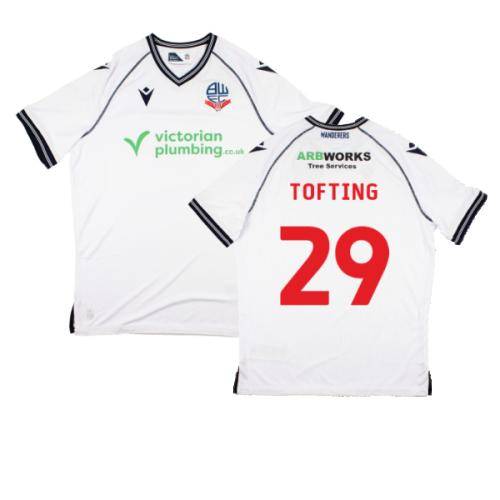 2023-2024 Bolton Wanderers Home Shirt (Tofting 29)