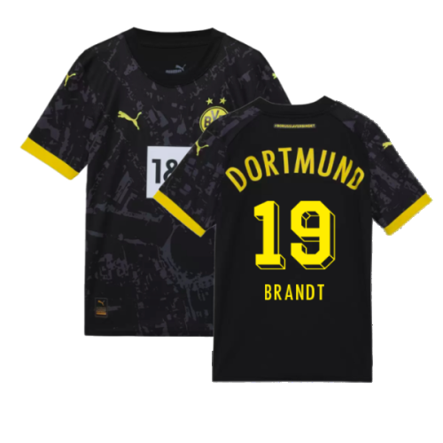 2023-2024 Borussia Dortmund Away Shirt (Kids) (Brandt 19)