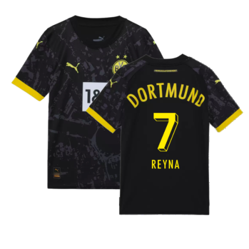 2023-2024 Borussia Dortmund Away Shirt (Kids) (Reyna 7)