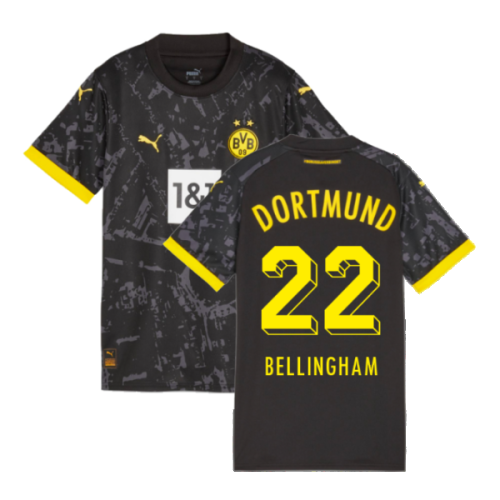 2023-2024 Borussia Dortmund Away Shirt (Ladies) (Bellingham 22)