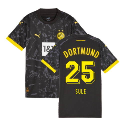 2023-2024 Borussia Dortmund Away Shirt (Ladies) (Sule 25)