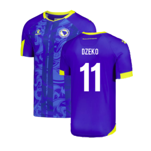 2023-2024 Bosnia & Herzegovina Home Shirt (Dzeko 11)