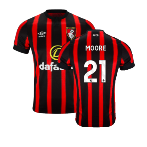 2023-2024 Bournemouth Home Shirt (MOORE 21)