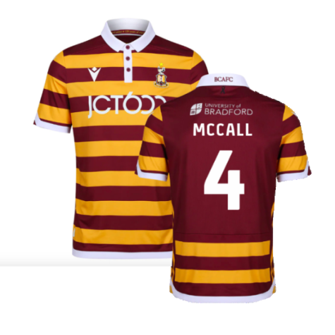 2023-2024 Bradford City Home Shirt (McCall 4)