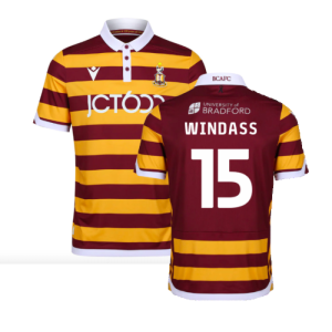 2023-2024 Bradford City Home Shirt (Windass 15)