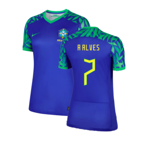 2023-2024 Brazil WWC Away Shirt (Ladies) (A Alves 7)