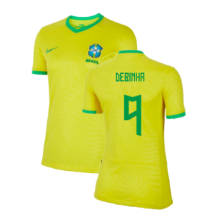 2023-2024 Brazil WWC Home Shirt (Ladies) (Debinha 9)