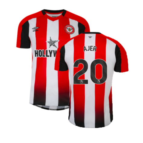 2023-2024 Brentford Home Shirt (Ajer 20)