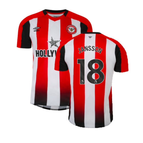 2023-2024 Brentford Home Shirt (Jansson 18)