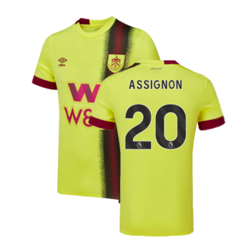 2023-2024 Burnley Away Shirt (Assignon 20)