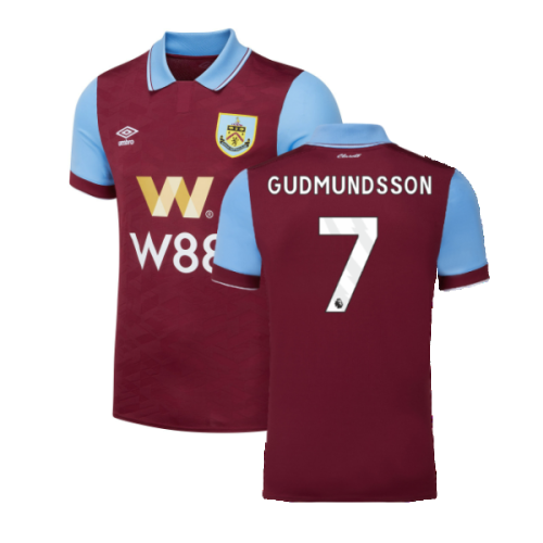 2023-2024 Burnley Home Shirt (GUDMUNDSSON 7)