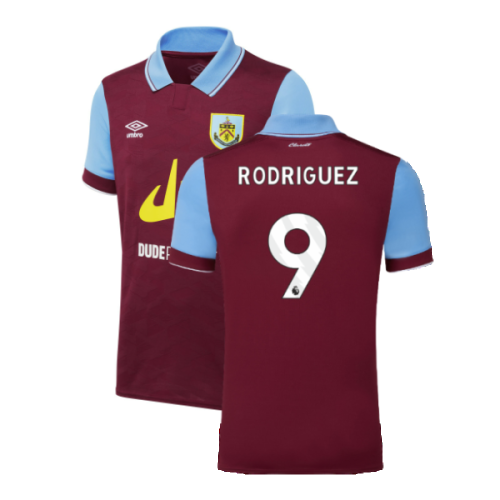 2023-2024 Burnley Home Shirt (Kids) (RODRIGUEZ 9)