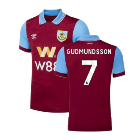 2023-2024 Burnley Home Shirt (Ladies) (GUDMUNDSSON 7)