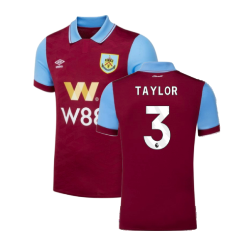 2023-2024 Burnley Home Shirt (Ladies) (TAYLOR 3)