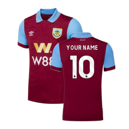 2023-2024 Burnley Home Shirt (Ladies) (Your Name)