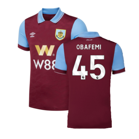 2023-2024 Burnley Home Shirt (OBAFEMI 45)