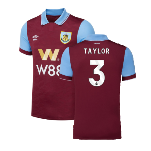 2023-2024 Burnley Home Shirt (TAYLOR 3)