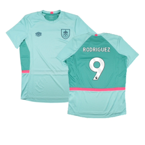 2023-2024 Burnley Training Jersey (Aqua) (RODRIGUEZ 9)